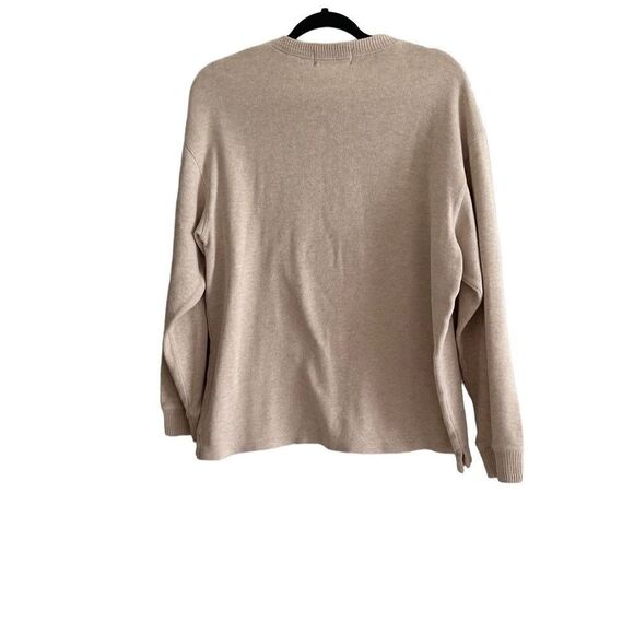 John Ashford Cotton pullover V-neck sweater M - Picture 2 of 4